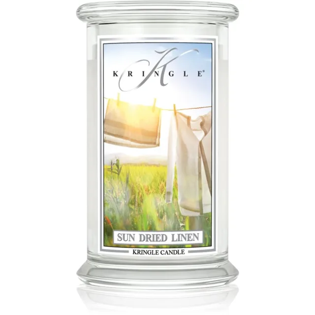 Kringle Candle Classic Sun Dried Linen vonná svíčka 623 g