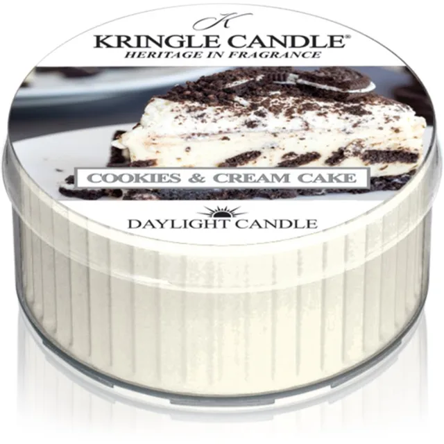 Kringle Candle Cookies & Cream Cake čajová svíčka 42 g