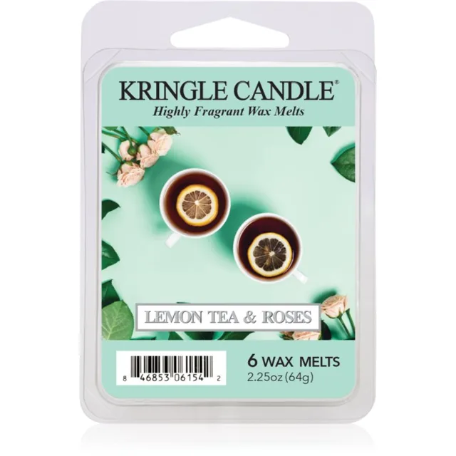 Kringle Candle Lemon Tea & Roses vosk do aromalampy 64 g