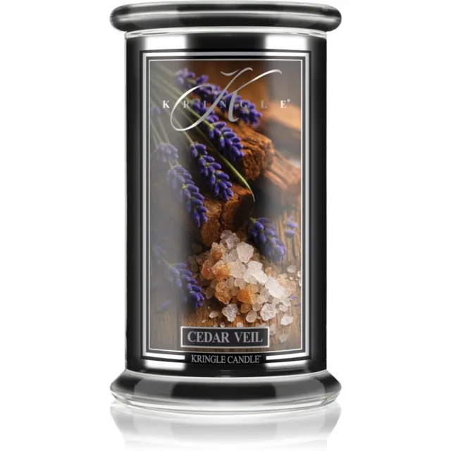 Kringle Candle Reserve Cedar Veil vonná svíčka 623 g