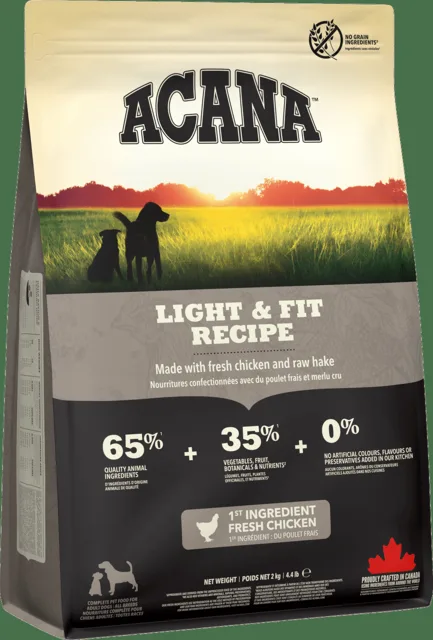 Krmivo Acana Light & Fit Recipe 2 kg