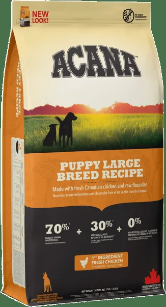 Krmivo Acana Puppy Large Breed Recipe 17 kg