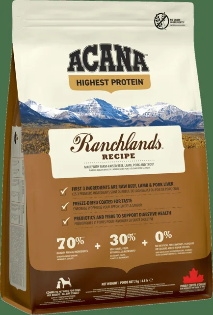 Krmivo Acana Ranchlands Dog 11,4 kg