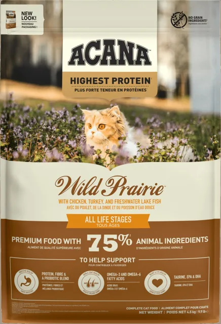 Krmivo Acana Wild Prairie Cat Grain-Free 4,5 kg