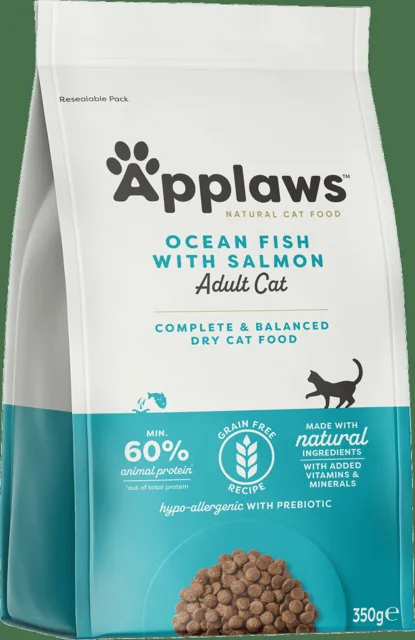 Krmivo Applaws Dry Cat mořské ryby, losos 350g