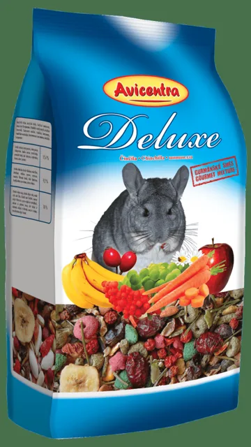 Krmivo AVICENTRA delux pro činčily 1kg