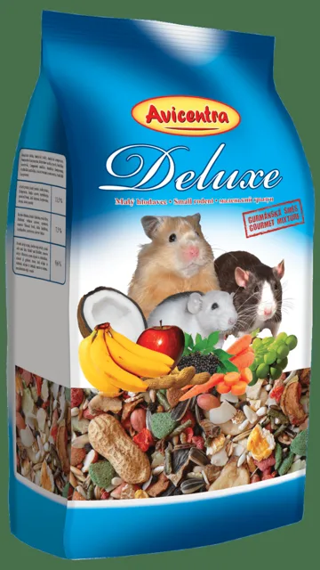 Krmivo AVICENTRA delux pro malé hlodavce 1kg
