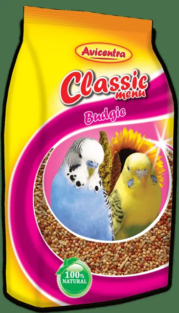 Krmivo AVICENTRA standard pro andulky 1kg
