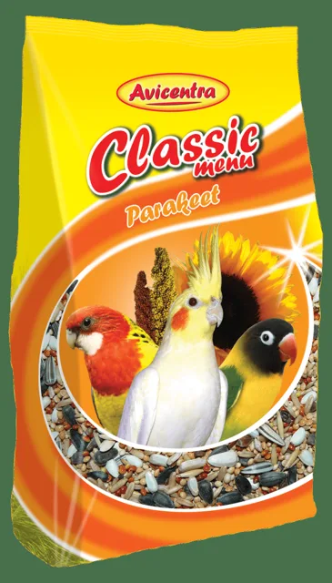 Krmivo AVICENTRA Standard pro malé papoušky 500g