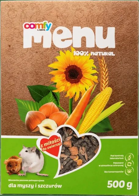 Krmivo Comfy Menu myši 500g
