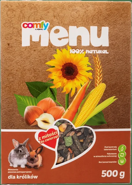 Krmivo Comfy Menu pro králíky 500g