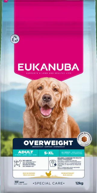 Krmivo Eukanuba Special Care Overweight 12 kg