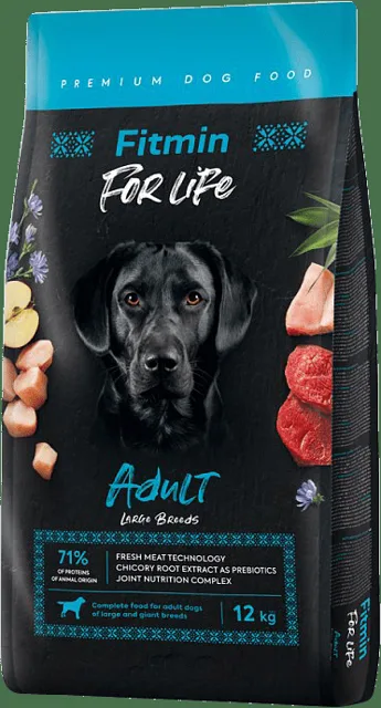 Krmivo Fitmin For Life Adult Large Breed Poultry 12 kg