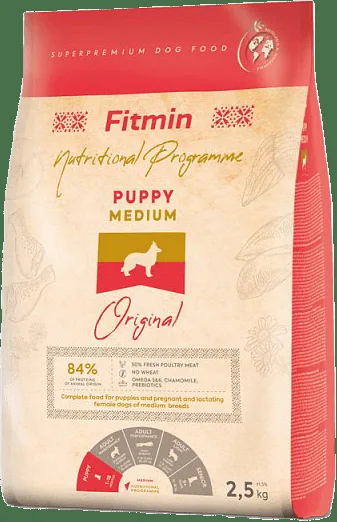 Krmivo Fitmin Medium Puppy Poultry 2,5 kg