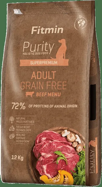 Krmivo Fitmin Purity Adult Beef Grain Free 12 kg