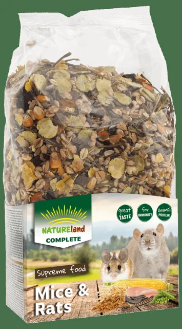 Krmivo Nature Land Complete pro myši a potkany 700g