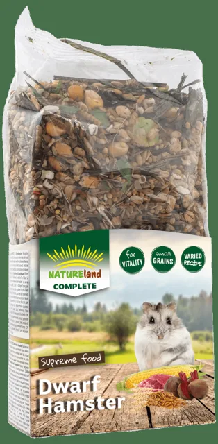 Krmivo Nature Land Complete pro zakrslé křečky 300g