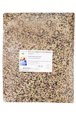 Krmivo Pro Ptáky Deli N 77 Canaries Colormix 4kg