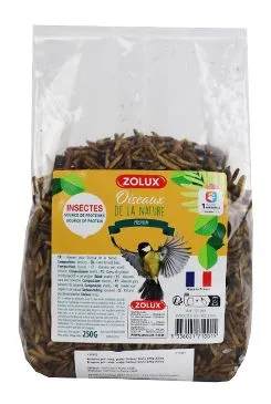 Krmivo Pro Venk. Ptáky Sušený Hmyz 250g Zolux