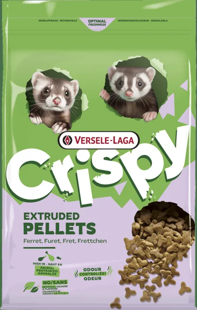 Krmivo Versele-Laga Crispy Extruded Pellets Ferret pro fretky 1,75 kg