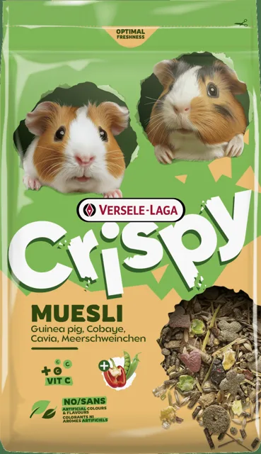 Krmivo Versele-Laga Crispy Muesli Guinea Pigs pro morčata 2,5 kg