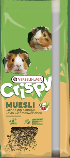Krmivo Versele-Laga Crispy Muesli Guinea Pigs pro morčata 20 kg