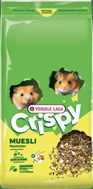 Krmivo Versele-Laga Crispy Muesli Hamster pro křečky 9 kg