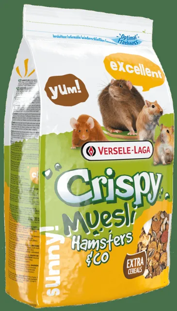 Krmivo Versele-Laga Crispy Müsli pro křečky 1kg