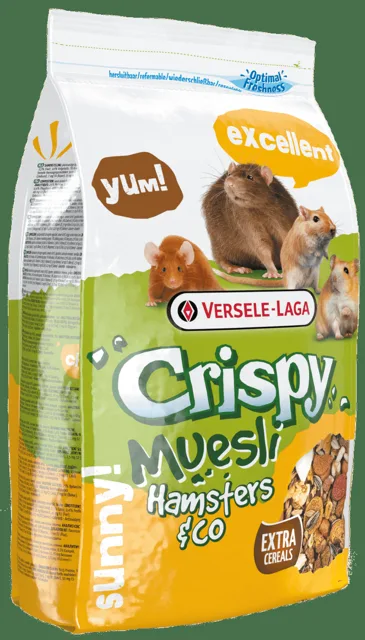 Krmivo Versele-Laga Crispy Müsli pro křečky 400g