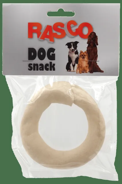 Kruh bůvolí Rasco bílý 8,9cm 1ks