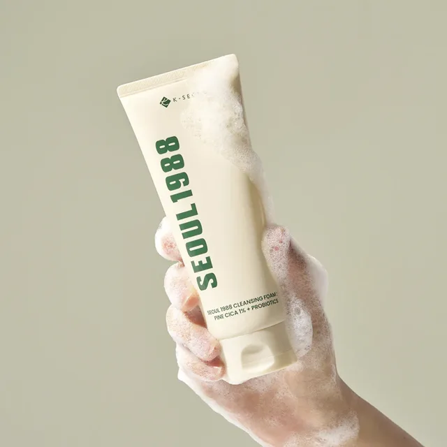 KSECRET - SEOUL 1988 Cleansing Foam : Pine Cica 1% + Probiotics - Čisticí pěna borovicová cica 1 % + probiotika - 150 ml