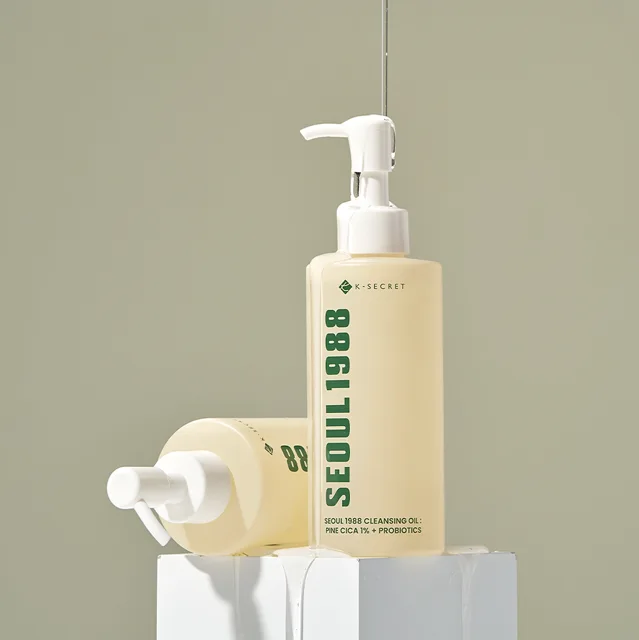 KSECRET - SEOUL 1988 Cleansing Oil : Pine Cica 1% + Probiotics - Čisticí olej borovicová cica 1 % + probiotika - 200 ml