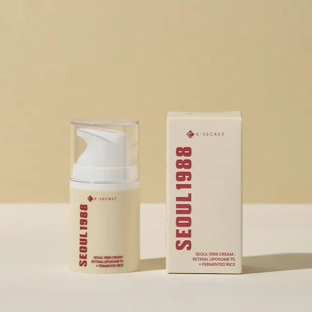 KSECRET - SEOUL 1988 Cream : Retinal Liposome 1% + Fermented Rice - Krém: 1% Retinal v liposomech + fermentovaná rýže - 50 ml