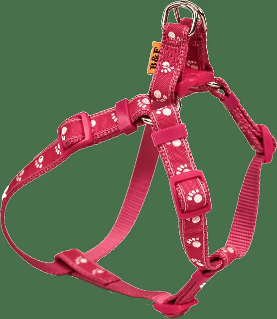 Kšírky popruh TLAPKY 15mm fuchsie