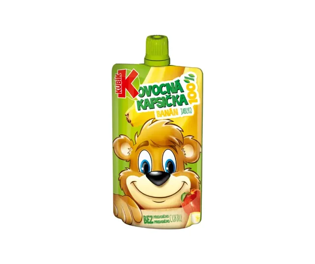 KUBÍK 100% banán mrkev jablko 100 g