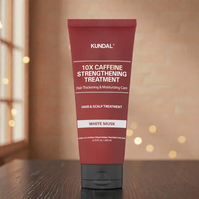 KUNDAL - 10X Caffeine Strengthening Treatment - Posilující vlasová kúra s 10× kofeinem - 200 ml