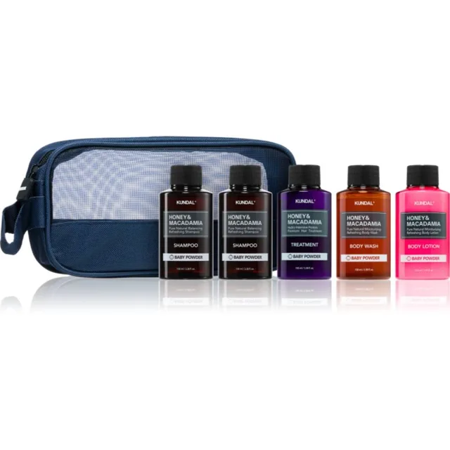 KUNDAL Baby Powder Set cestovní set pro ženy