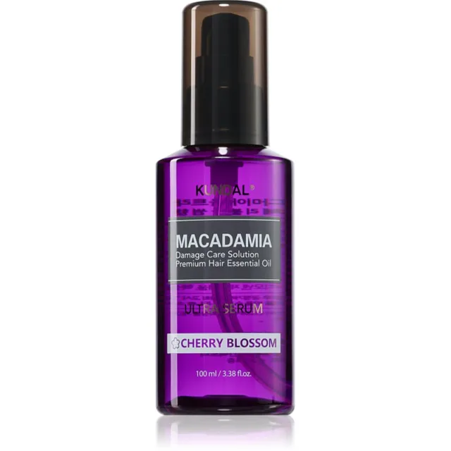 KUNDAL Macadamia Ultra Serum Cherry Blossom regenerační olejové sérum pro poškozené vlasy 100 ml