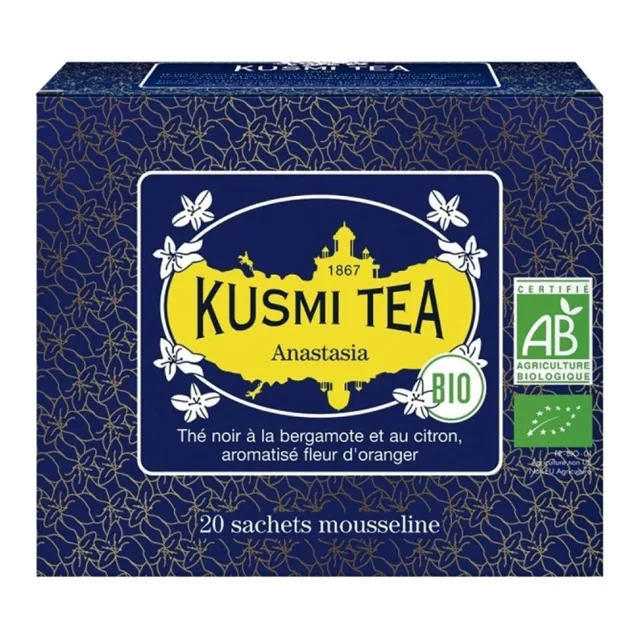 Kusmi Tea Anastasia 20 mušelínových sáčků BIO 40 g