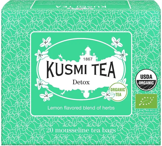 Kusmi Tea Detox 20 mušelínových sáčků 40 g