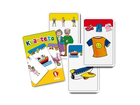 Kvarteto babyhra s veselými obrázky
