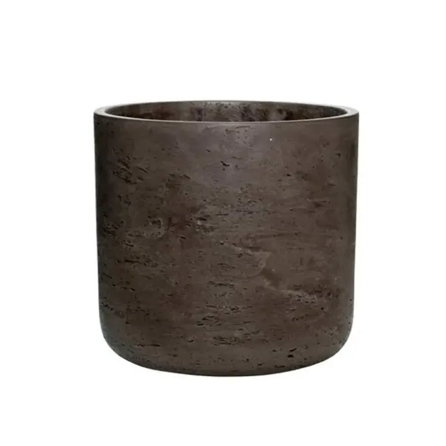 Květináč Charlie chocolate washed 13 cm