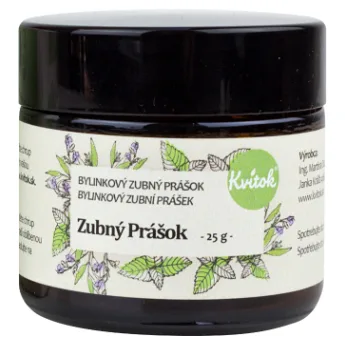 KVITOK Bylinkový zubní prášek 25 g