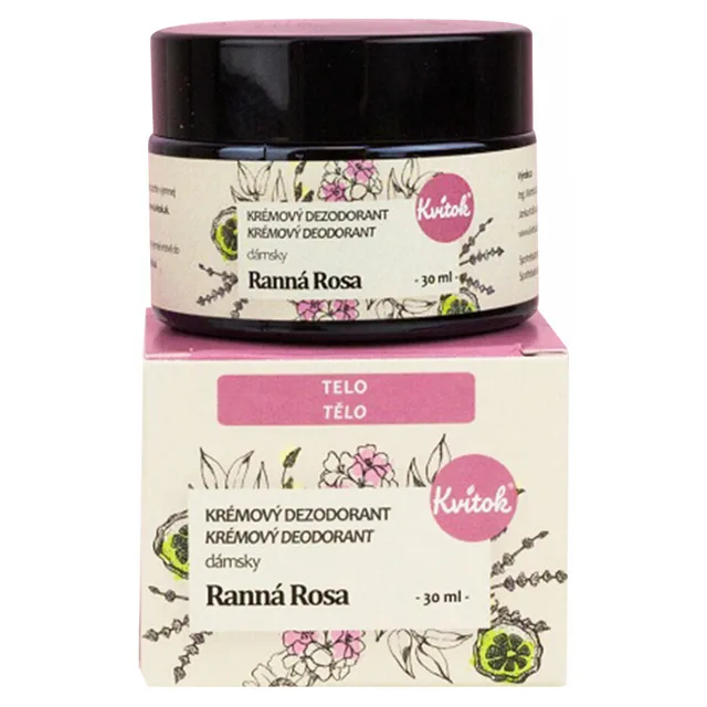 KVITOK Krémový deodorant Ranní rosa 30 ml