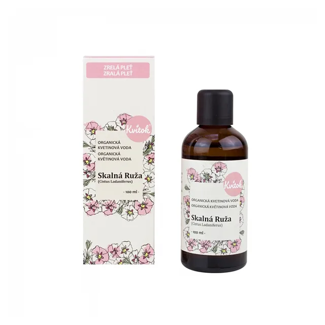 KVITOK Květinová voda cistus skalní růže 100 ml