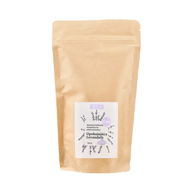 KVITOK Magická pěna do koupele uklidňující levandule 300 g
