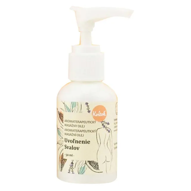 KVITOK Masážní olej Uvolnění svalů 50 ml