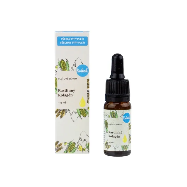 Kvitok Pleťové sérum hydratační Rostlinný kolagen 10 ml