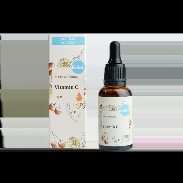 Kvitok Pleťové sérum - Vitamin C 30 ml
