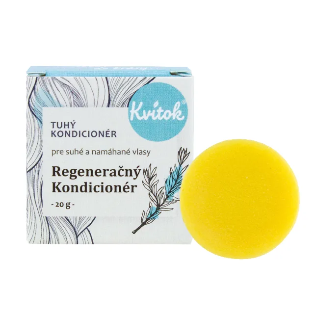 Kvitok – Regenerační tuhý kondicionér pro suché vlasy 20 g